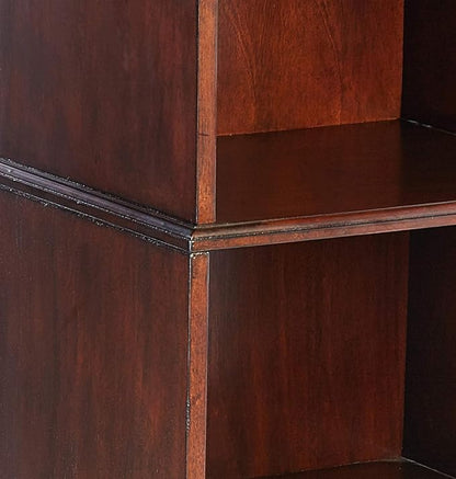 Hekman Special Reserve Wooden Bookcase - 4-Tier Wooden Bookshelf, Solid Wood Bookcase for Book Organizer, Book Storage, Tall Narrow Bookshelf for Home Office, Kids Room, and Living Room Furniture