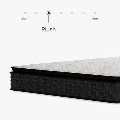 Signature Design by Ashley Limited Edition Pillow Top 13 " Pillow Top Hybrid Mattress with Gel Memory Foam and Edge Support for Cool Sleep and Pressure Relief, Full, Fiberglass Free, Mattress In A Box