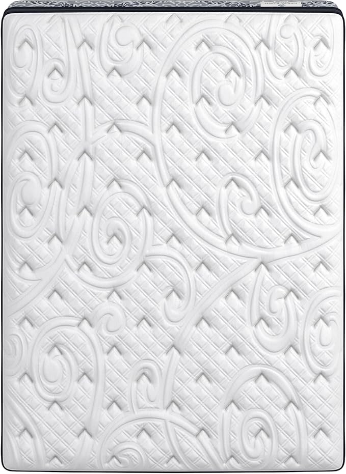 Kingsdown Passions Kelbrooke 16" Plush Euro Pillow Top Hybrid Mattress Twin XL, Gel Memory Foam Layer Motion Isolation Quilted Top Premium Mattress