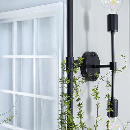 TEHOME 48x30'' Matt Black Horizontal Pivot Bathroom Vanity Mirror Large 30x48'' Black Metal Framed Rectangle Tilting Beveled Vanity Mirrors for Wall