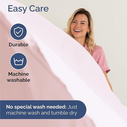 Twin Size 3 Piece Sheet Set - Comfy Breathable & Cooling Bed Sheets Set - Hotel Luxury Bedding for Women, Men, Kids, Teens, Boys & Girls - Deep Pockets, Soft, Wrinkle Free - Oeko-Tex - Lavender Pink