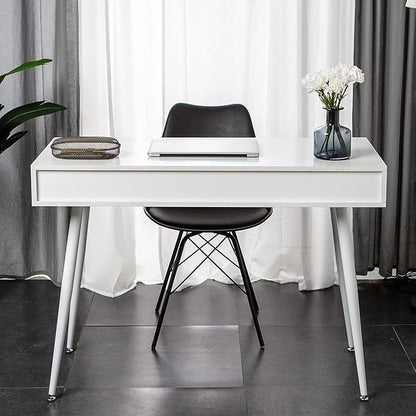 Need White Desk with Storage Desk Drawer Dressing Table,Writing Computer Desk Modern with 3 Drawers, Makeup Vanity Table GCBG1016-ND