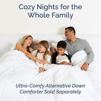 Queen Size 4 Piece Sheet Set - Comfy Breathable & Cooling Bed Sheets Set - Hotel Luxury Bedding for Women, Men, Kids & Teens - Deep Pockets, Easy Secure Fit, Soft and Wrinkle Free - Oeko-Tex - White