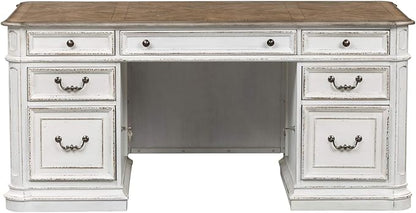 Liberty Furniture Industries Magnolia Manor Complete 5 Piece Desk
