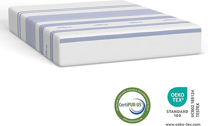 Vibe 12-Inch Gel Memory Foam Mattress | Bed in a Box, [Mattress Only], Twin XL (410263-1120)