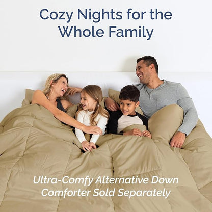 Queen Size 4 Piece Sheet Set - Comfy Breathable & Cooling Bed Sheets Set - Hotel Luxury Bedding for Women, Men, Kids, Teens, Boys & Girls - Deep Pockets, Ultra-Soft, Wrinkle Free - Oeko-Tex - Beige