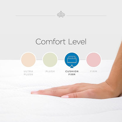 Kingsdown Cushion Firm Hybrid Mattress Full Cooling Gel Memory Foam Layer Multi-Layered Motion Isolation Cool Sleep Quilted Top Luxury Mattresses, 13.5-Inch Passions Merridale