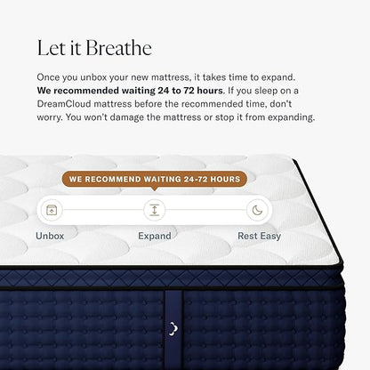 Premier Rest 14" Cal King Mattress - Luxury Hybrid Memory Foam - 365 Night Trial - Premium Pressure-Relieving Layers - Forever Warranty - Mattress in a Box - CertiPUR-US Certified