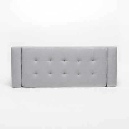 Ball & Cast 50.8" Upholstered Storage Ottoman with Tufted Waffle Stitch,End Bench w/Uses Pressure Hinges and Wood Legs,Entryway Fabric Footrest Stool for Living Room & Bedroom,Navy Blue