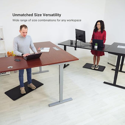 Standing Desk: FLT-05, DT-3030-EO, DT-4830-EO, DA-10-Black