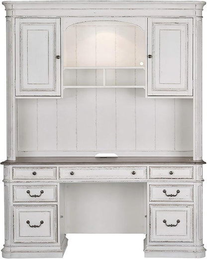 Liberty Furniture Industries Magnolia Manor Complete 5 Piece Desk
