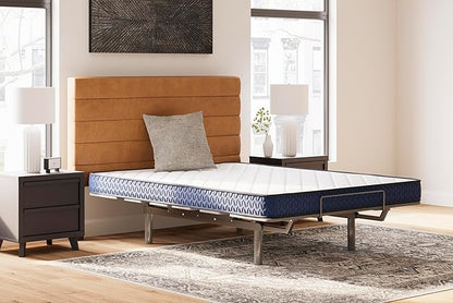 Signature Design by Ashley Twin Size Medium Firm 6 Inch Memory Foam Mattress with Breathable Quilted Cover, Fiberglass Free, Mattress in A Box