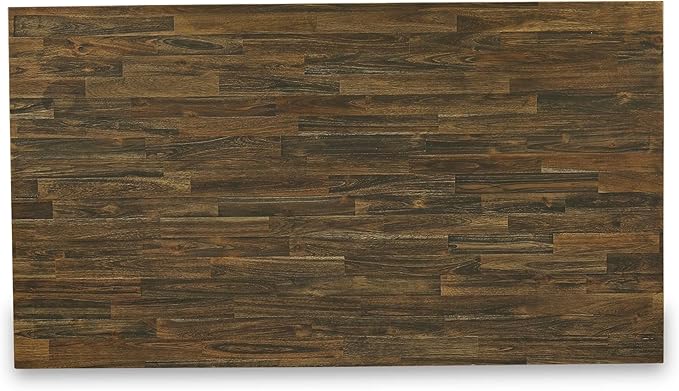 East West Furniture V777FO749-5 5 Piece Kitchen Table Set for 4 Includes a Rectangle Dining Room Table with V-Legs and 4 Black Faux Leather Upholstered Chairs, 40x72 Inch, Multi-Color