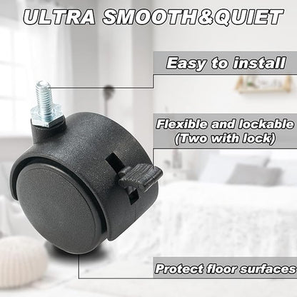 6FT Single Panel Room Divider with Wheels,Rolling Fabric Room Dividers for Partition Privacy Screens,Freestanding Wall Divider for Home Office,Restaurant,Hospital(Grey)