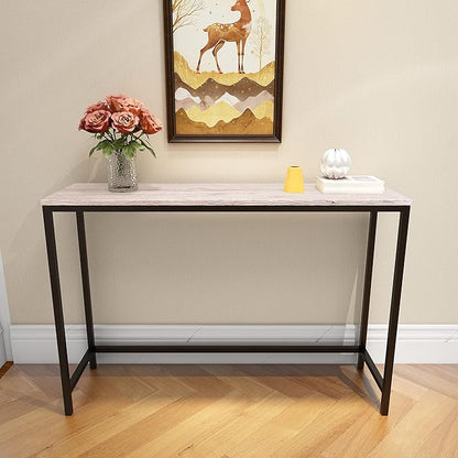 Console Table for Entryway Narrow Sofa Tables Entryway Table Rustic Narrow Entrance Console Table Front Door Console Table Accent Table for Living Room Entryway Corridor Hallway Natural Wood Color