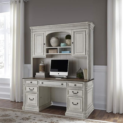 Liberty Furniture Industries Magnolia Manor Complete 5 Piece Desk