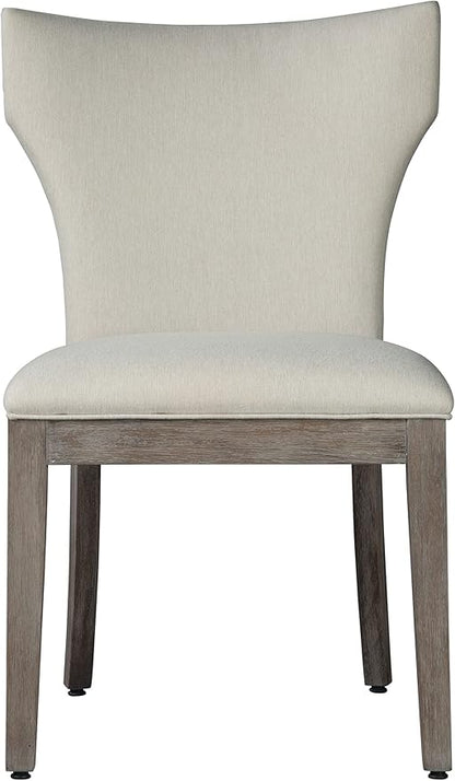 Hekman Sedona Upholstered Side Chair - Cushioned Chair, Upholstered Seat and Back, Comfortable Seating, Heavyweight Linen, Stylish and Durable, Perfect for Dining Room, Living Room and Formal Venue