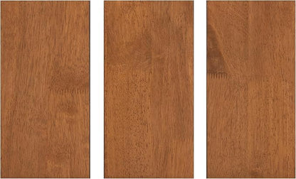 NTC Zoe Solid Wood Nightstand, Mid Century Modern Side Table Bedroom, Bedside Furniture, Night Stand, End Table, Easy Assembly - Teak Look