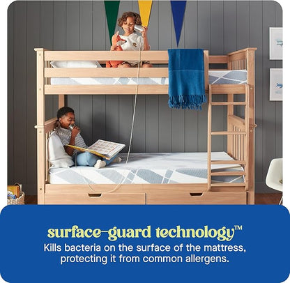 Sealy Dreamlife 8” Foam Mattress-in-a-Box, California King, SealyComfort Gel Memory Foam, Surface-Guard Technology, Breathable Comfort