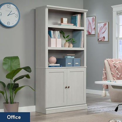 Sauder Miscellaneous Storage Library, Glacier Oak Finish