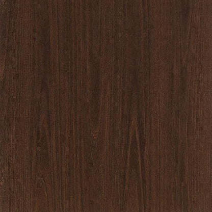 Sauder Radial Modern Metal and Wood L-Shaped Desk, Umber Wood Finish