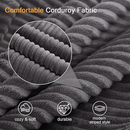 MeMoreCool Convertible Sofa Bed Foldable Boneless Couch, Folding Sleeper Chair Bed with L-Shaped Armrest, Comfy Floor Lounge Couch for Adults, Fold Out Single Sofa Chair Futon for Indoor Bedroom