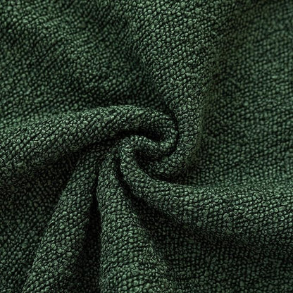 Foindtower Set of 2, Decorative Textured Boucle Throw Pillow Covers Accent Solid Pillow Cases Neutral Cozy Couch Cushion Case for Chair Sofa Bedroom Living Room Home Decor 26x26 Inch Pine Green