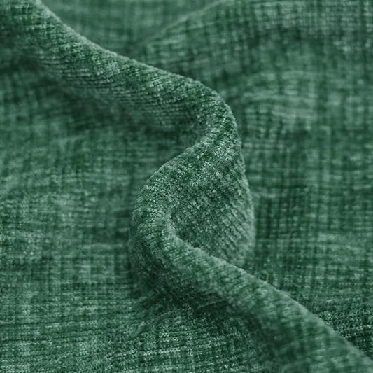 CaliTime Throw Pillow Covers Decorative 26 X 26 Inches Pack of 2 Cozy Chenille Cushion Cases for Couch Sofa Bed Living Room Home Dark Green
