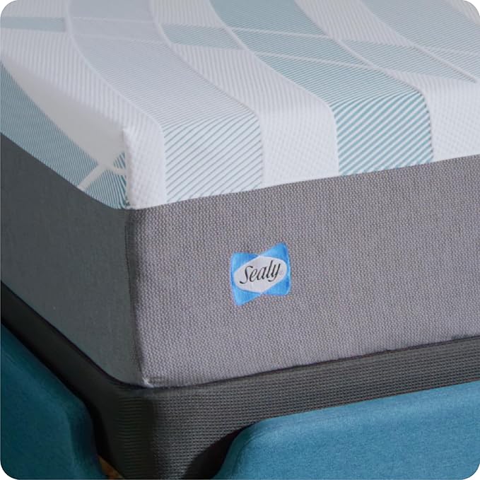 Sealy Dreamlife 12” Hybrid Mattress-in-a-Box, Twin XL, SealyComfort Gel Memory Foam, SealyResponsive Encased Coils, Surface-Guard Technology