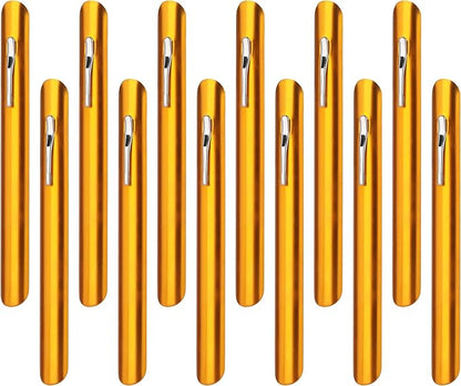 New Star Foodservice 22797 Aluminum Table Crumber 6-Inch, Set of 12, Gold