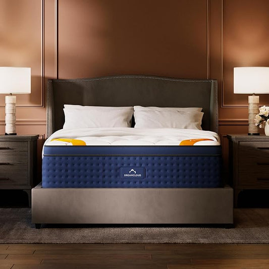 Premier Rest 14" King Mattress - Luxury Hybrid Memory Foam - 365 Night Trial - Premium Pressure-Relieving Layers - Forever Warranty - Mattress in a Box - CertiPUR-US Certified