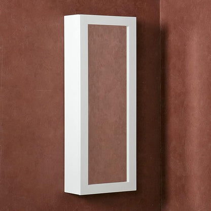 SEI Furniture Wall Mount Fold Ironing Center, 16 W x 7 D x 42 H (inches), White
