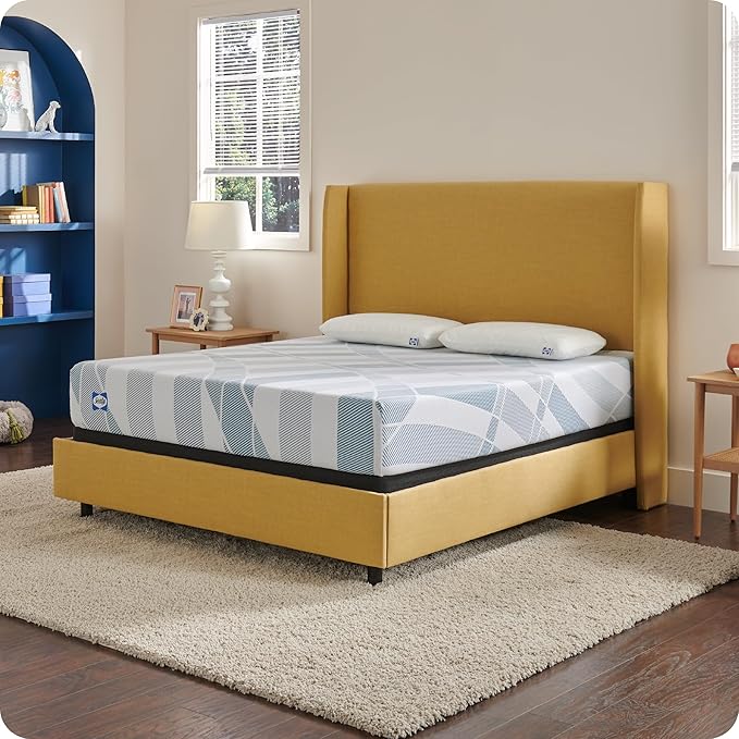 Sealy Dreamlife 10" Hybrid Mattress-in-a-Box, California King, SealyComfort Gel Memory Foam, SealyResponsive Encased Coils, Surface-Guard Technology
