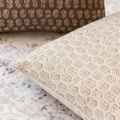 Foindtower Set of 2 Decorative Long Body Lumbar Throw Pillow Covers Vintage Accent Farmhouse Cushion Covers Neutral Home Decor for Sofa Couch Chair Bedroom Living Room Outdoor,14×36 Inch,Ivory Beige