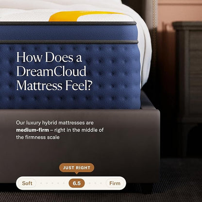 Premier Rest 14" Queen Mattress - Luxury Hybrid Memory Foam - 365 Night Trial - Premium Pressure-Relieving Layers - Forever Warranty - Mattress in a Box - CertiPUR-US Certified