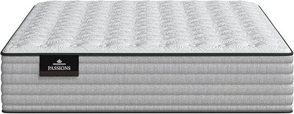 Kingsdown Passions Aspiration 14" Plush Hybrid Mattress, Twin,Tan