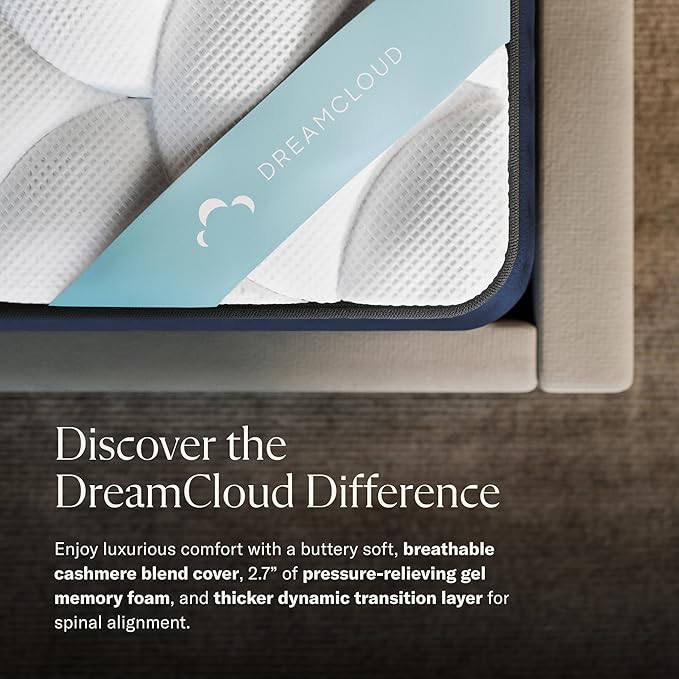 Premier 13" Twin XL Mattress - Luxury Gel Memory Foam - 365 Night Trial - Premium Pressure-Relieving Layers - Forever Warranty - CertiPUR-US® Certified