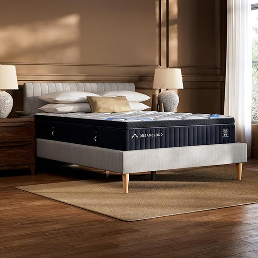 Premier 13" Queen Mattress - Luxury Hybrid Gel Memory Foam - 365 Night Trial - Fiberglass Free - Forever Warranty - Mattress in a Box - CertiPUR-US Certified