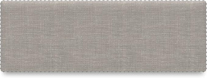 Signature Design by Ashley Robbinsdale Large Upholstered 48" W Dining Bench, Light Gray & White