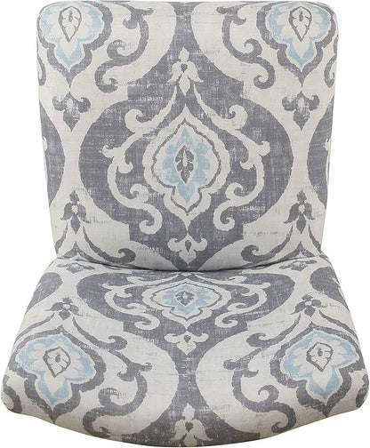 HomePop 24" Classic Parsons Counter Stool - Suri Blue(Single Pack)