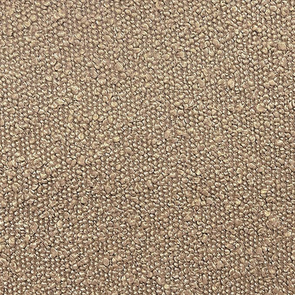 HomePop Modern Metal Bench|Bench for Living Room & Bedroom | Decorative Home Furniture - Brown Boucle
