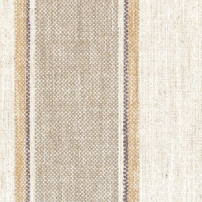 HomePop Oslo Decorative Bench -Wide Tan Stripe