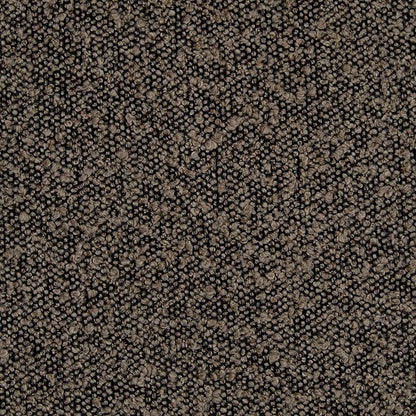 HomePop Upholstered Storage Bench with Metal Leg Home Décor|Bench with Storage for Living Room & Entryway - Dark Brown Boucle
