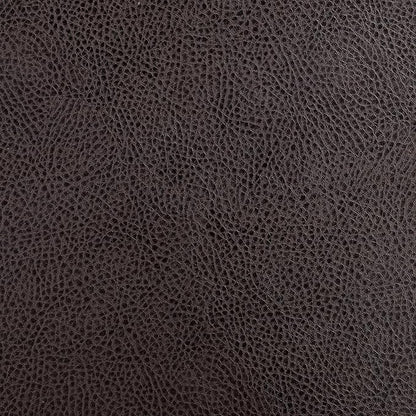 Armen Living Dalza Swivel Counter or Bar Stool in Mocha Finish with Brown Faux Leather