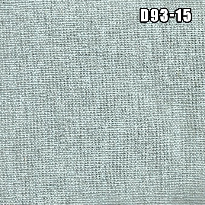 East West Furniture V077VE215-5 5 Piece Dining Set Includes a Rectangle Dining Room Table with V-Legs and 4 Baby Blue Linen Fabric Upholstered Chairs, 40x72 Inch, Multi-Color
