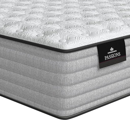 Kingsdown Passions Aspiration 14" Firm Hybrid Mattress, Twin XL,Tan