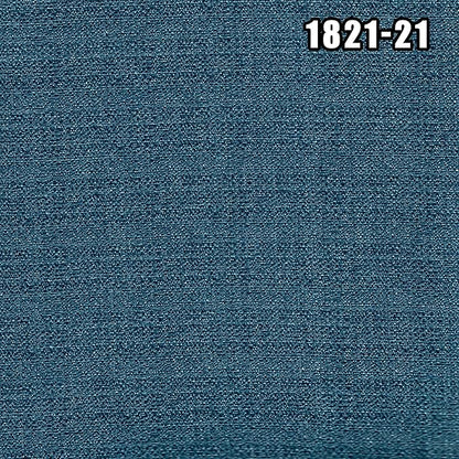 East West Furniture V677EL121-5 5 Piece Modern Dining Table Set Includes a Rectangle Wooden Table with V-Legs and 4 Blue Linen Fabric Parsons Dining Chairs, 40x72 Inch, Multi-Color